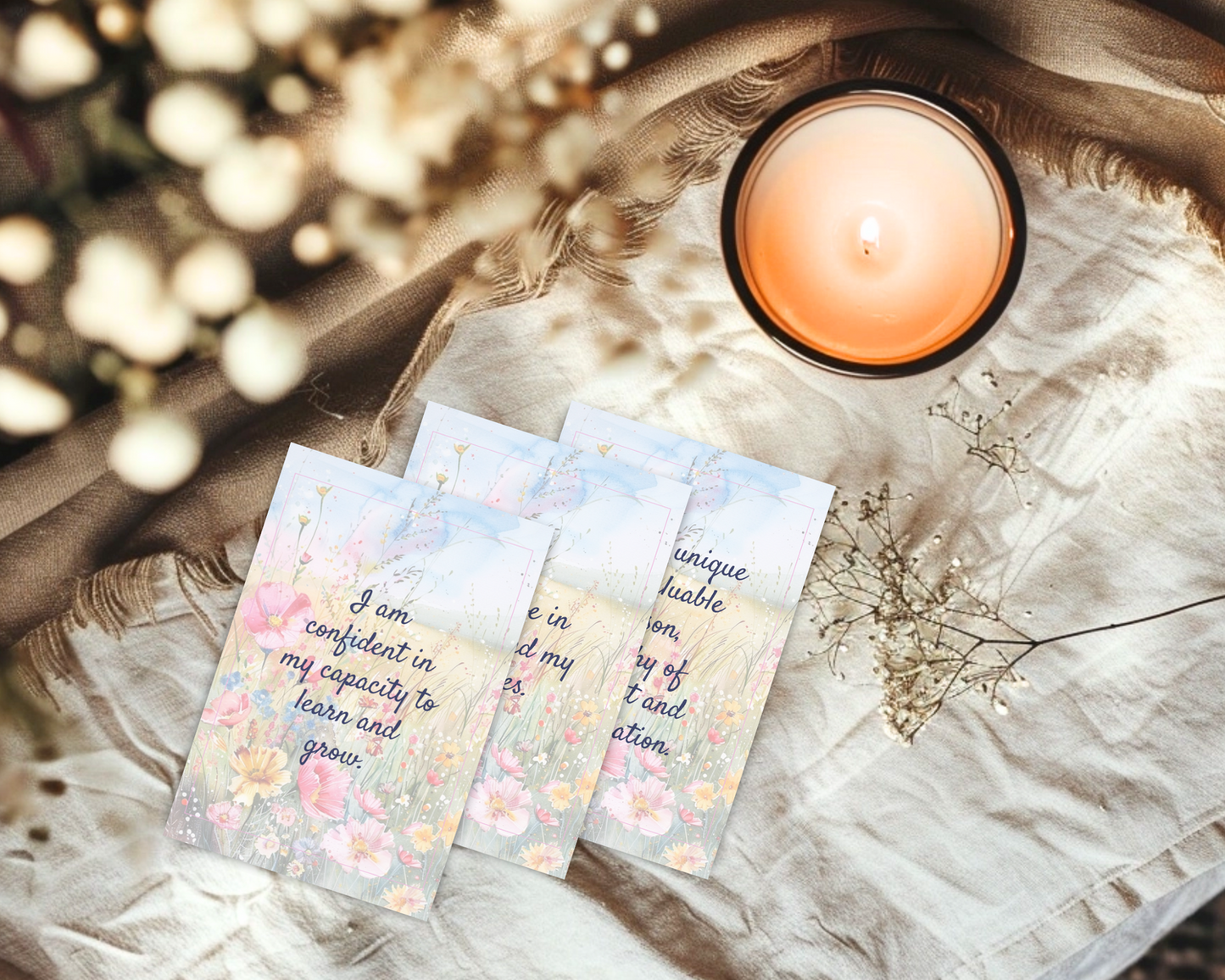 Confidence Affirmation Cards
