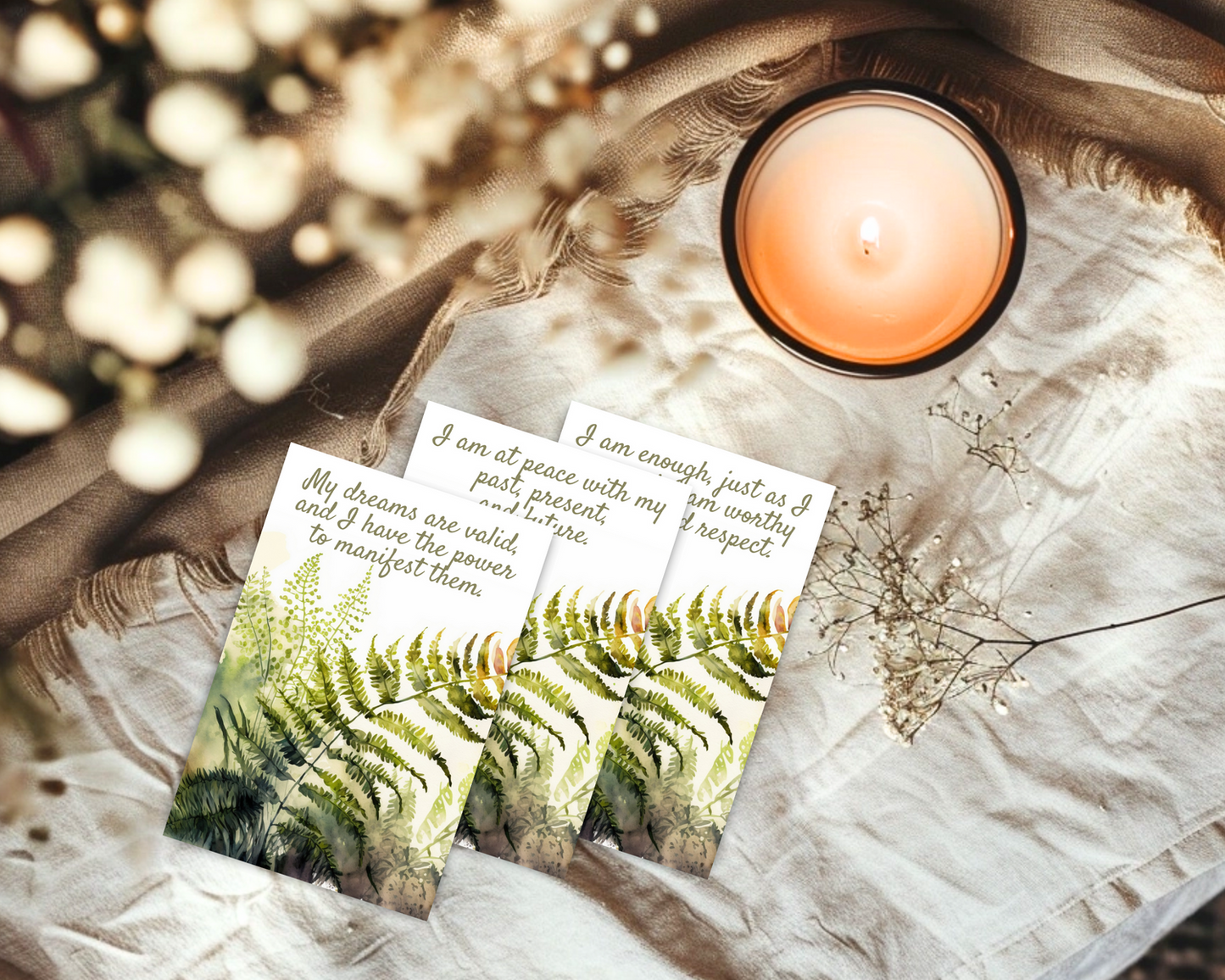 Health and Wellness Affirmation Cards