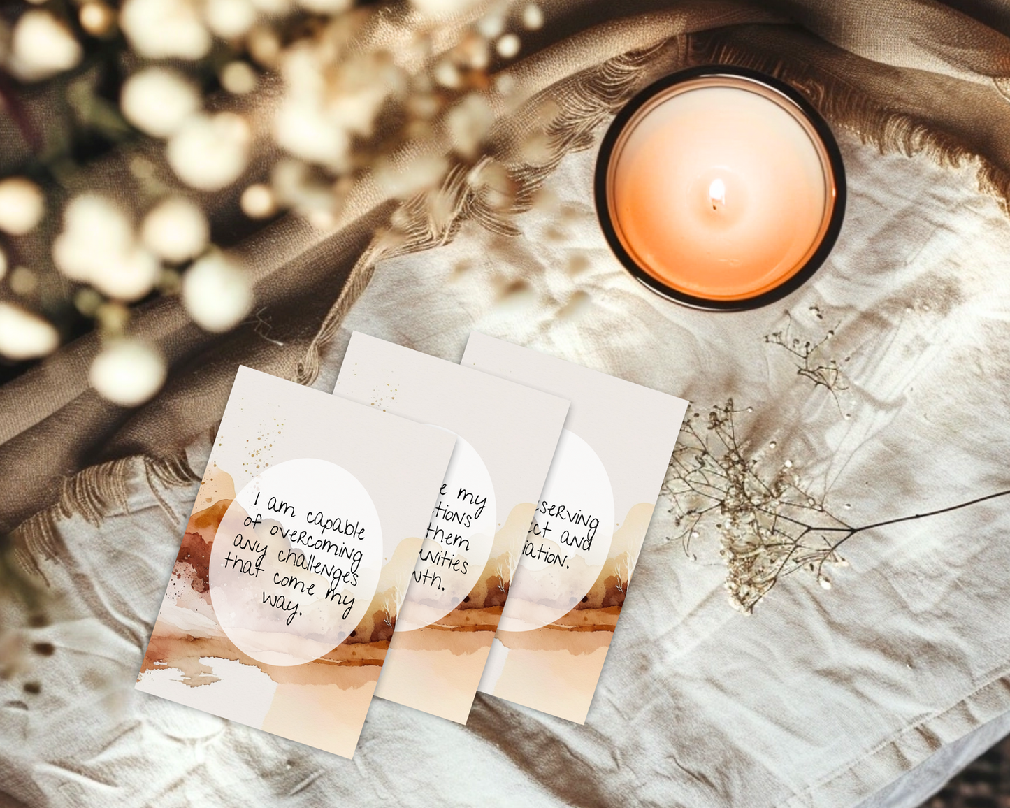 Self-Worth Affirmation Cards