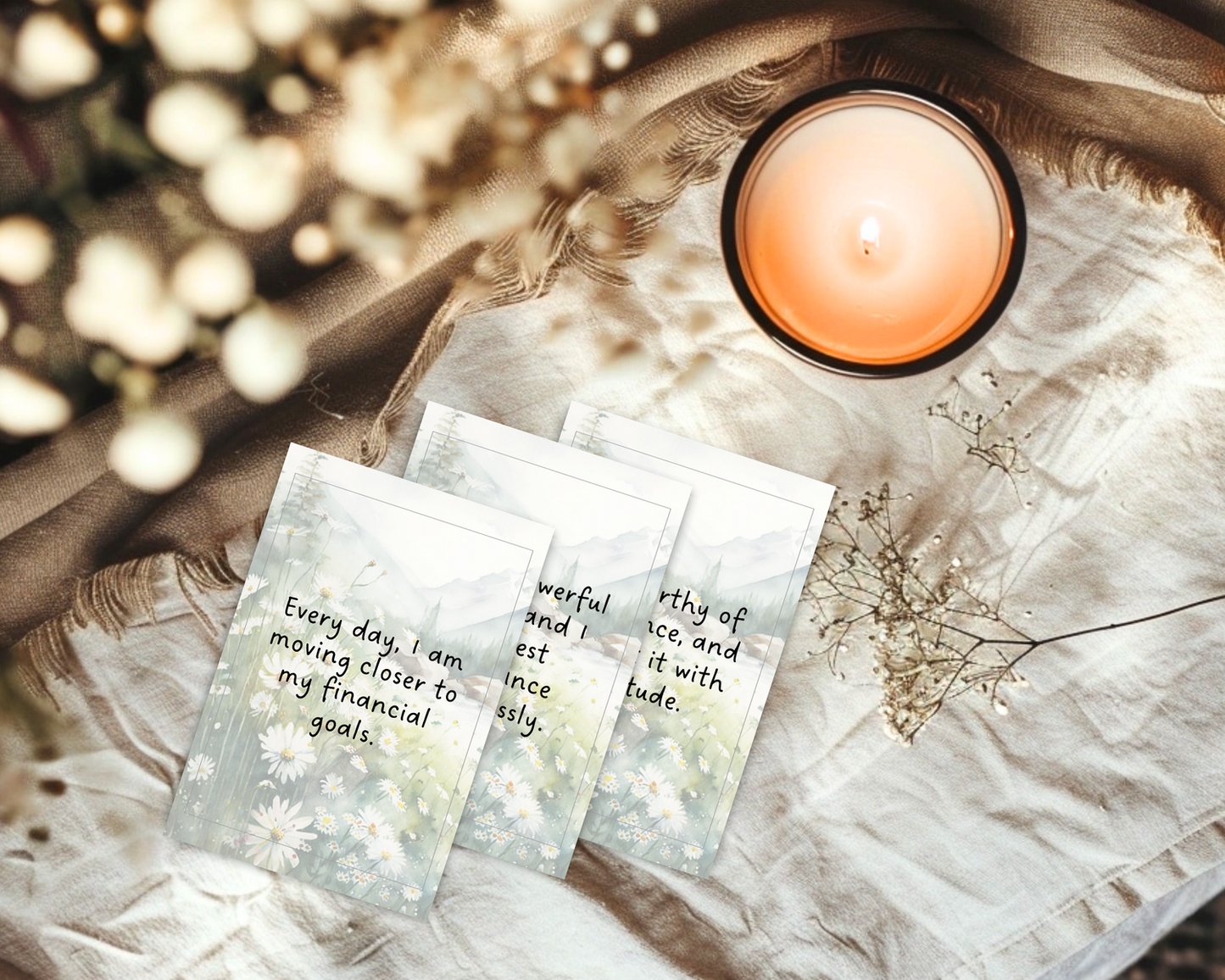 Abundance Affirmation Cards