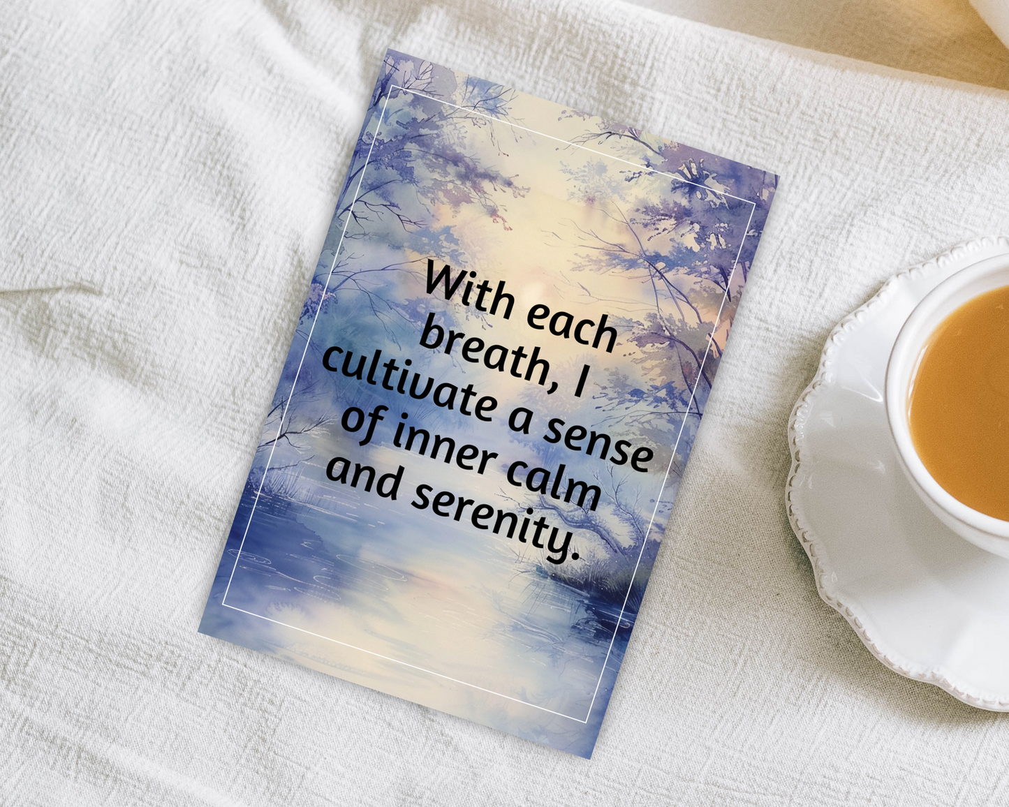 Conscious Breathing Affirmation Cards