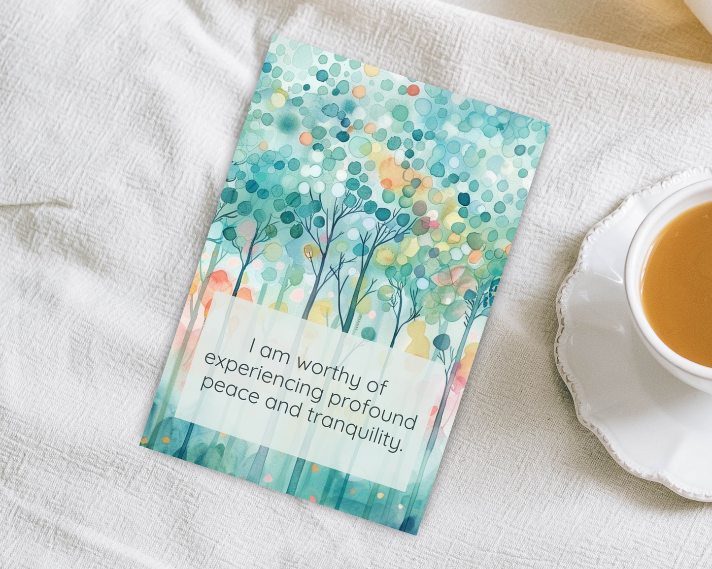 Inner Peace Affirmation Cards