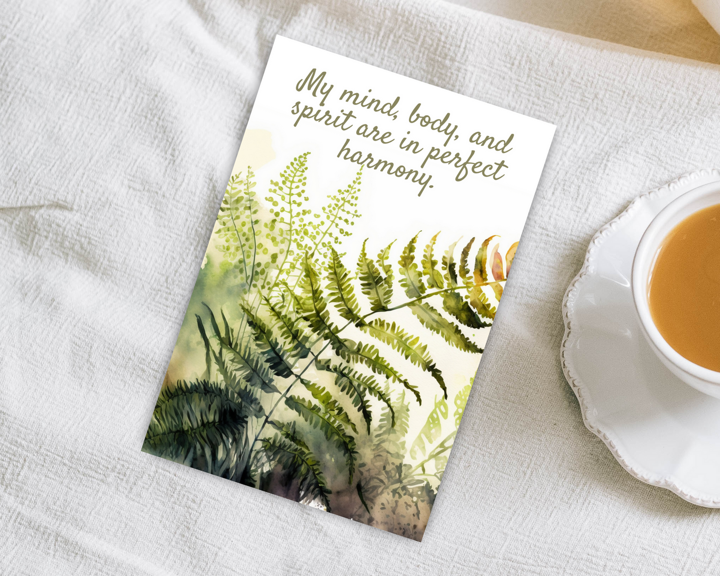 Health and Wellness Affirmation Cards