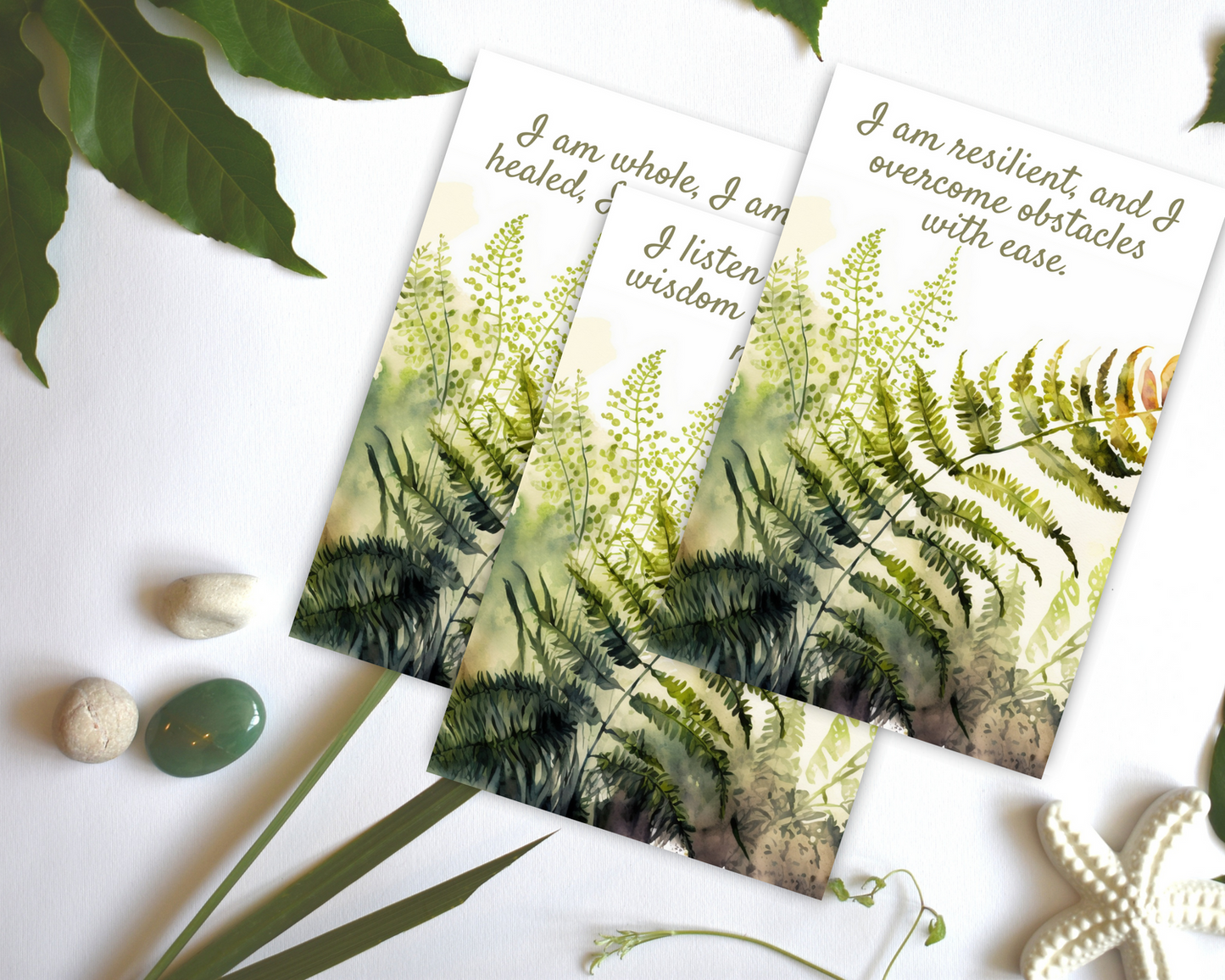 Health and Wellness Affirmation Cards