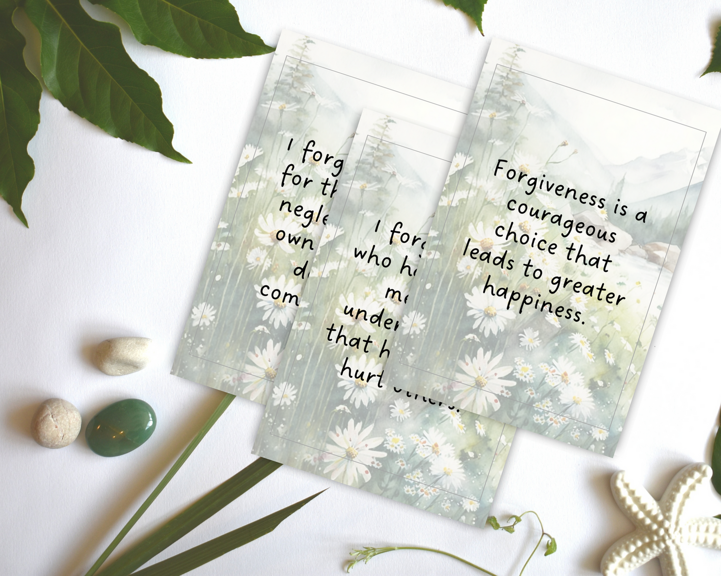 Forgiveness Affirmation Cards