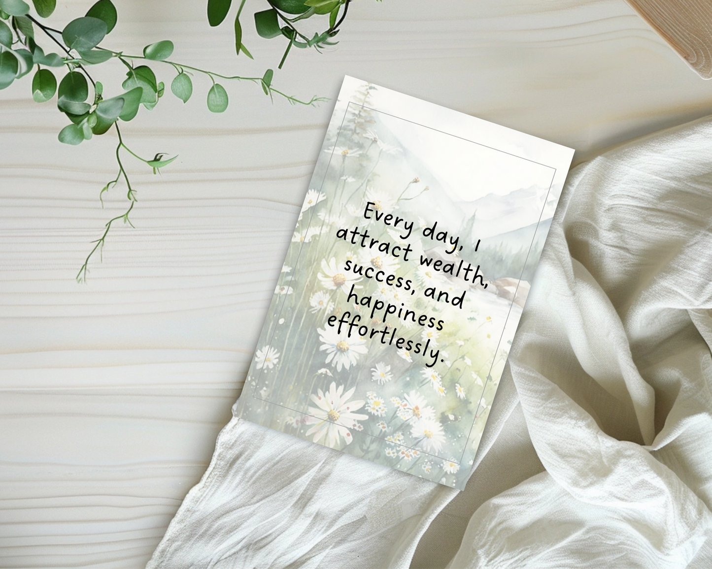 Abundance Affirmation Cards