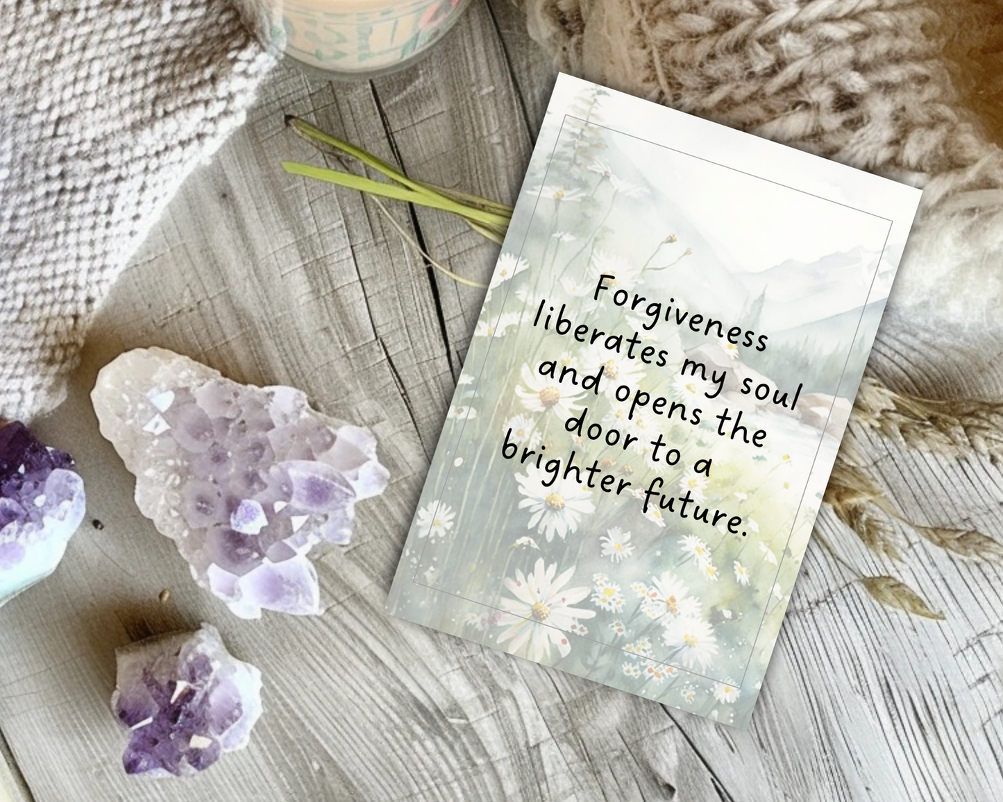 Forgiveness Affirmation Cards
