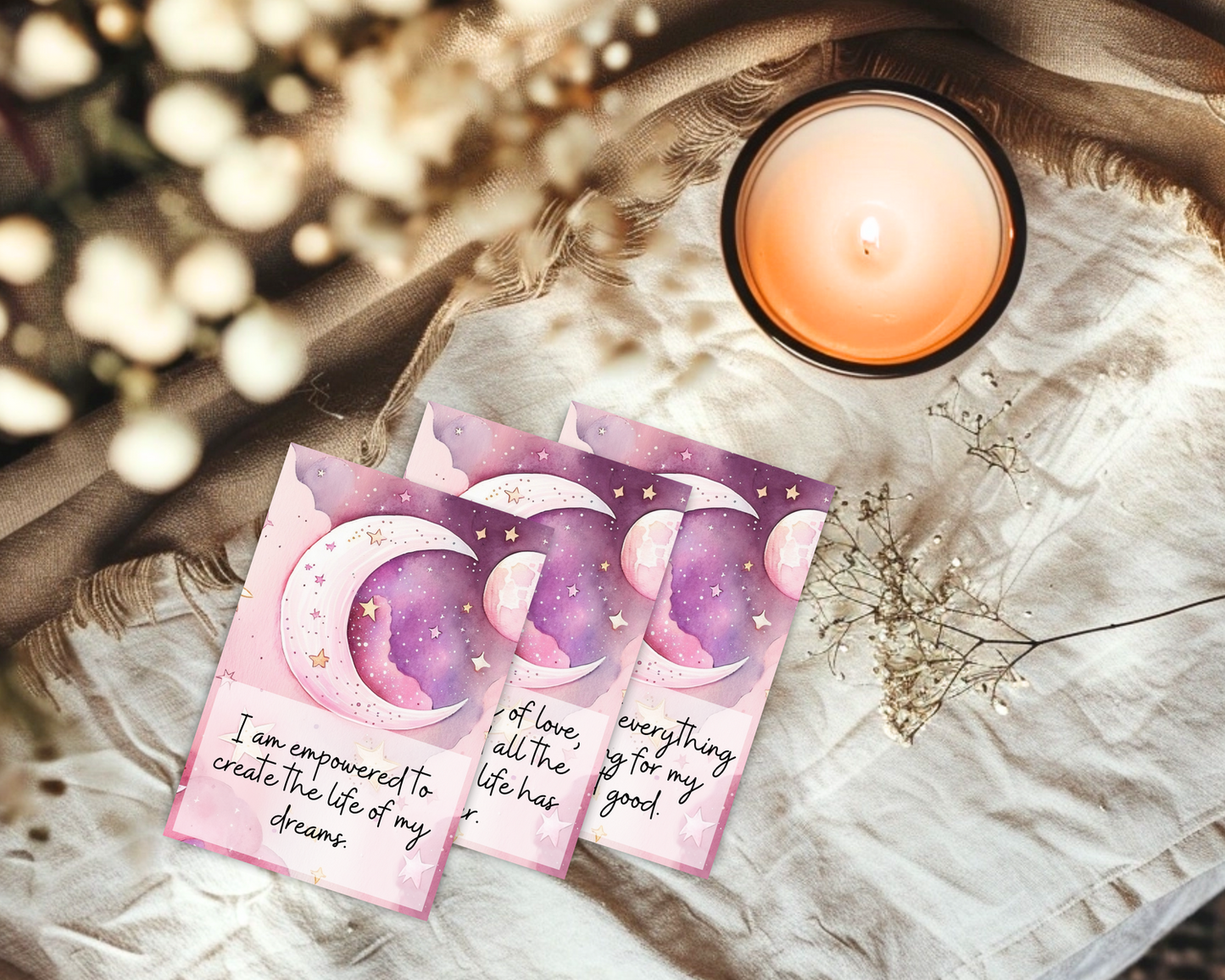 Positivity & Optimism Affirmation Cards